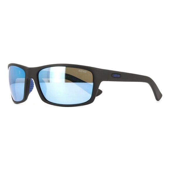 New REVO Rebel Black Polarised Wraparound RE 1137N 01 BL Sunglasses Women - Picture 1 of 4